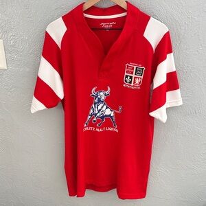 West Potomac R.F.C. Rugby Jersey From Montreal 2011 Schlitz Malt Liquor Logo XXL
